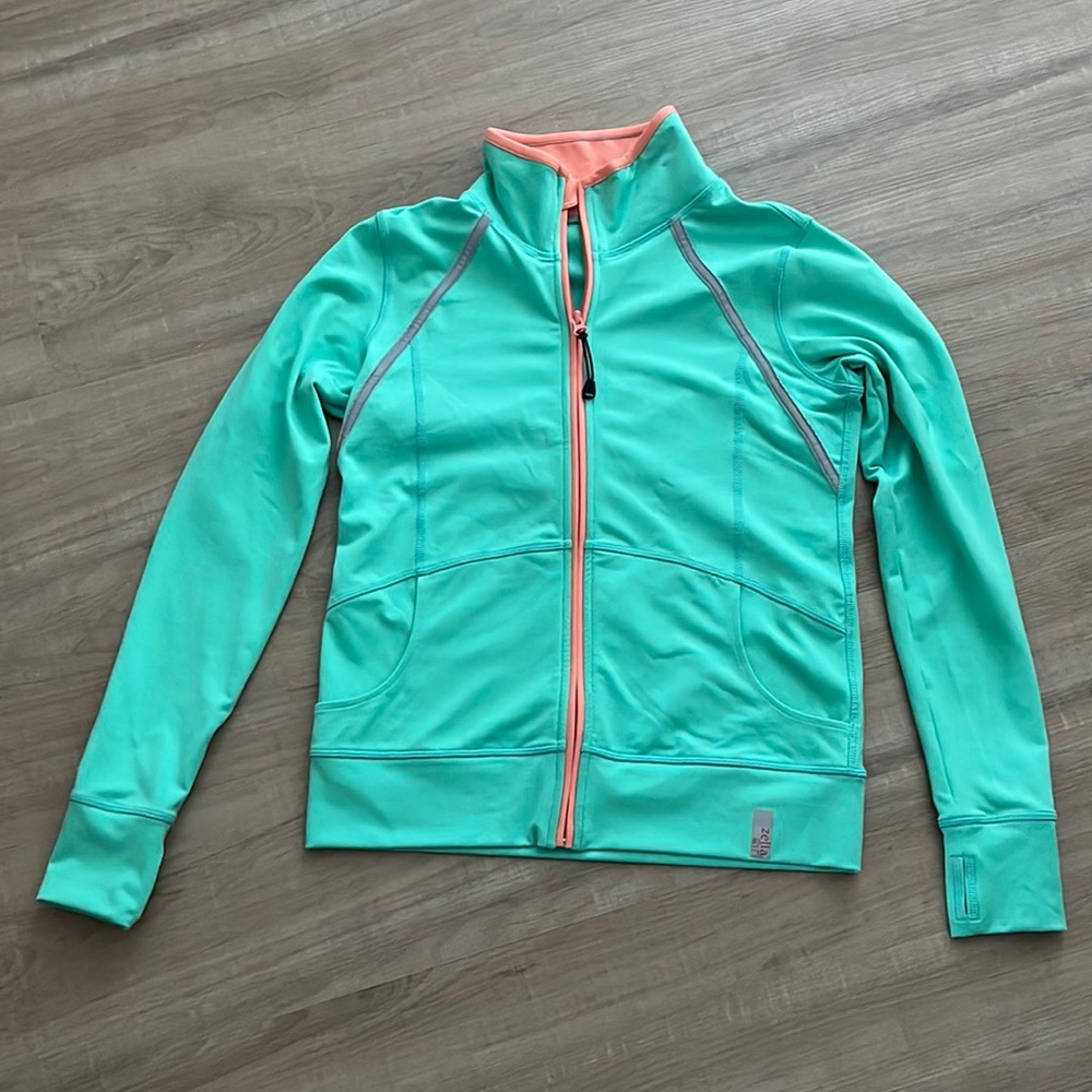 Zella girl zip up jacket. Size XL (16). Like new